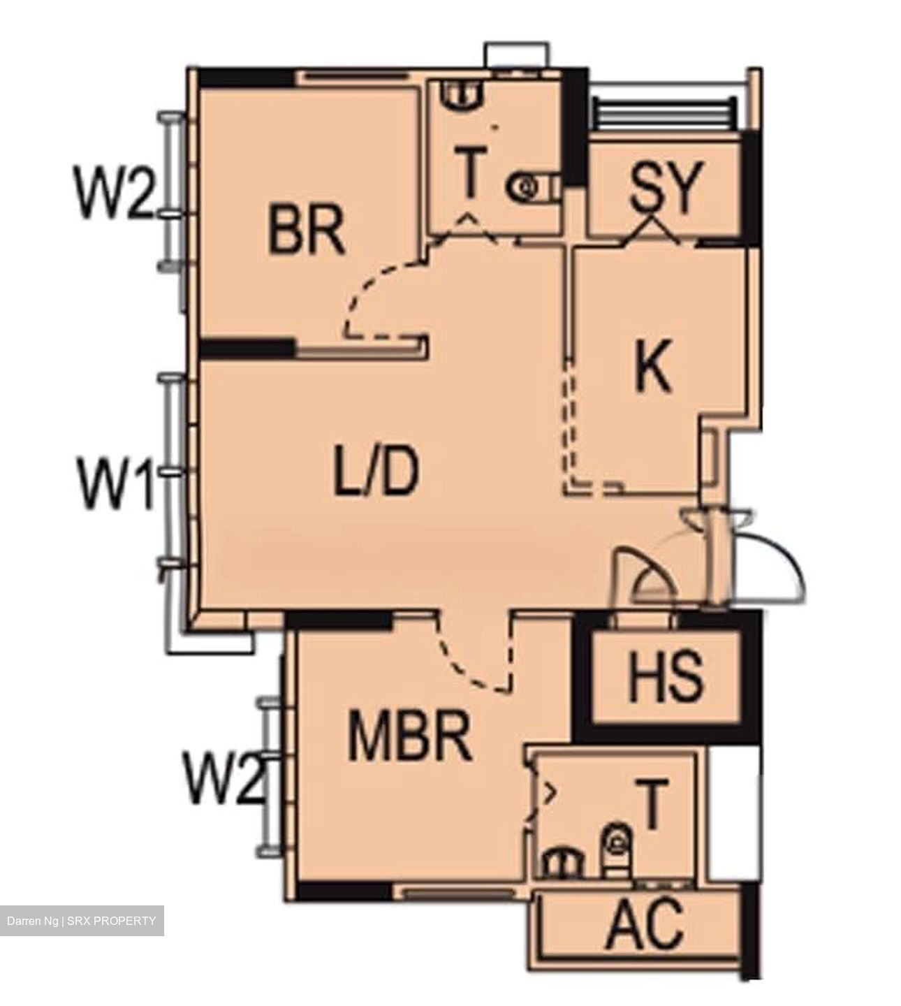Blk 104A Alkaff Courtview (Toa Payoh), HDB 3 Rooms #600334481